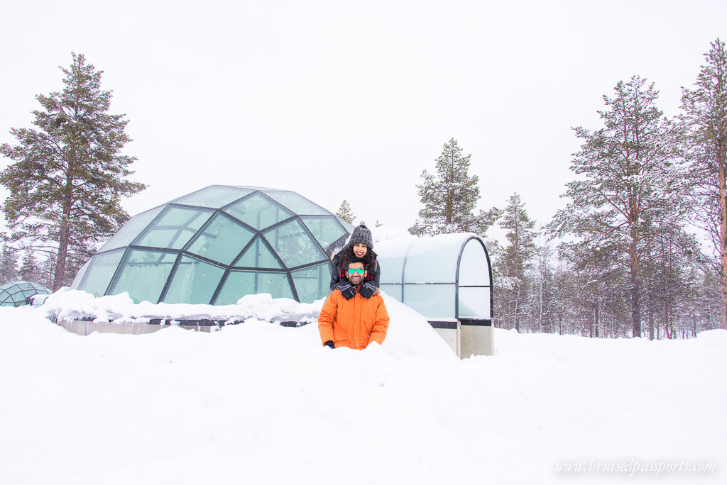 Igloos at Kakslauttanen Arctic Resort