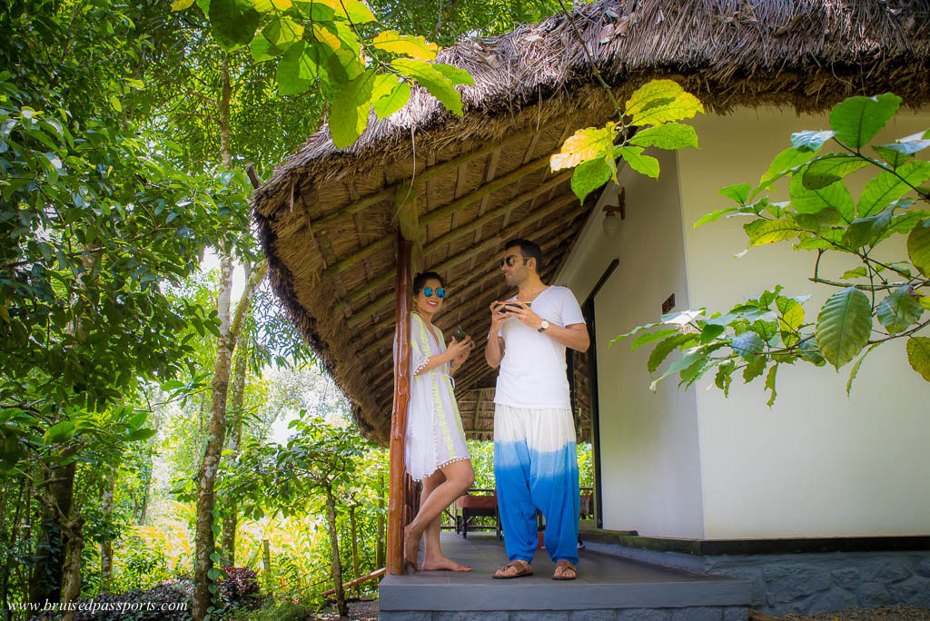 Couple in Thekkady on Kerala Road Trip