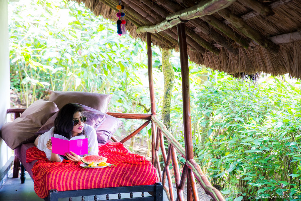 Shalimar spice garden Thekkady Cottage balcony