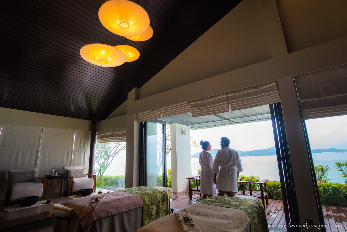 view from Spa at Conrad Koh Samui