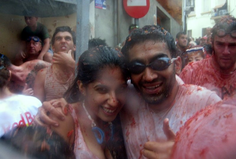 Spain Road Trip La Tomatina