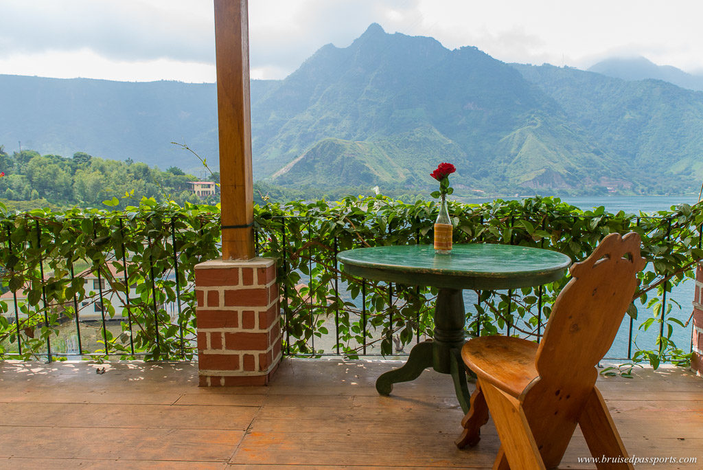 View from Uxlabil Eco Hotel San Juan La Laguna