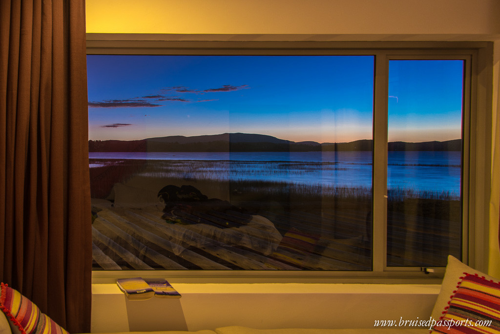 Lake-Titicaca-Hotel-Titilaka-sunset