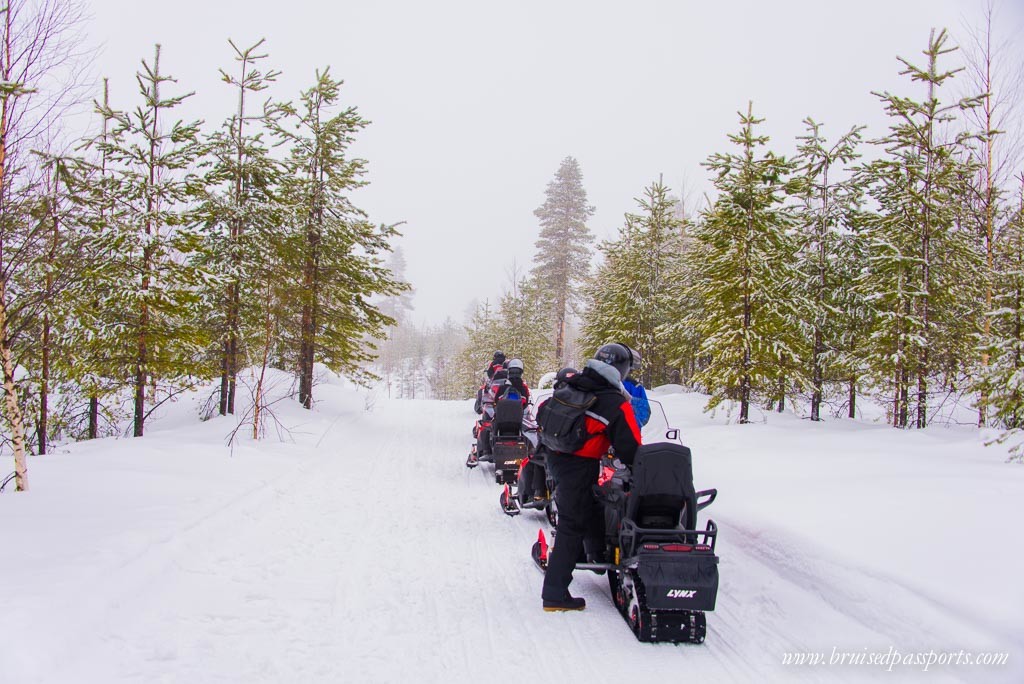 Snowmobile safari Rovaniemi 