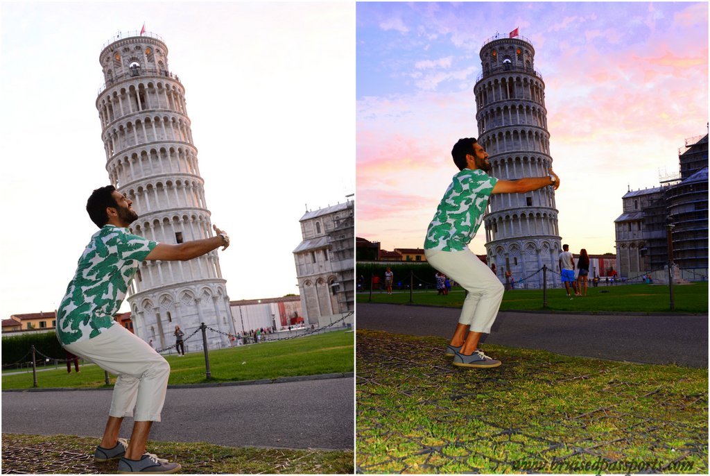 leaning tower of Pisa