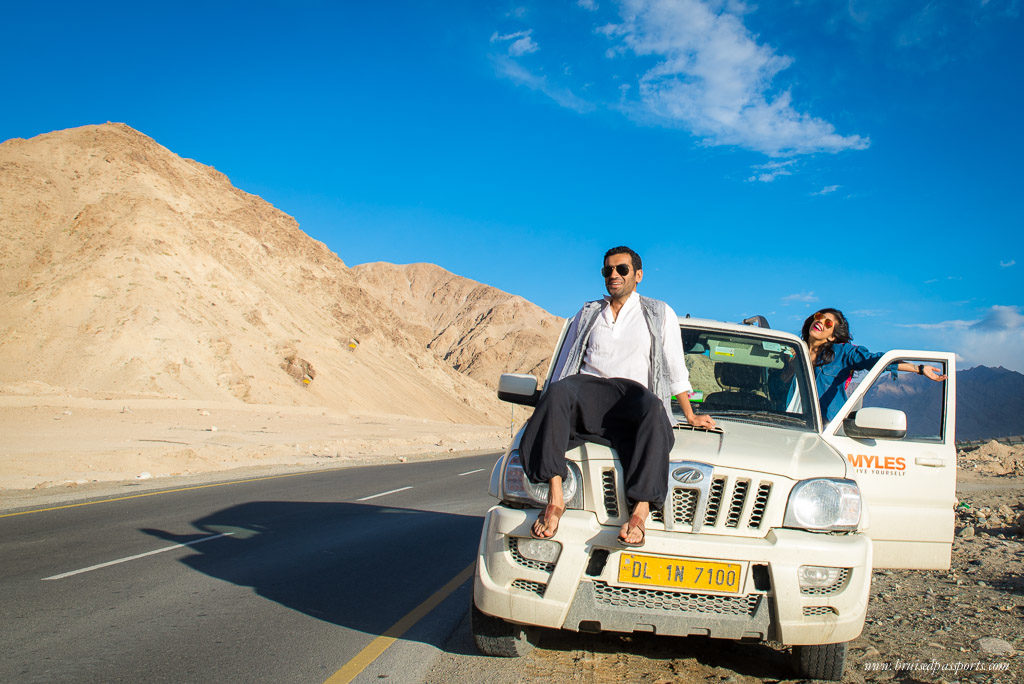 Ladakh road trip drive