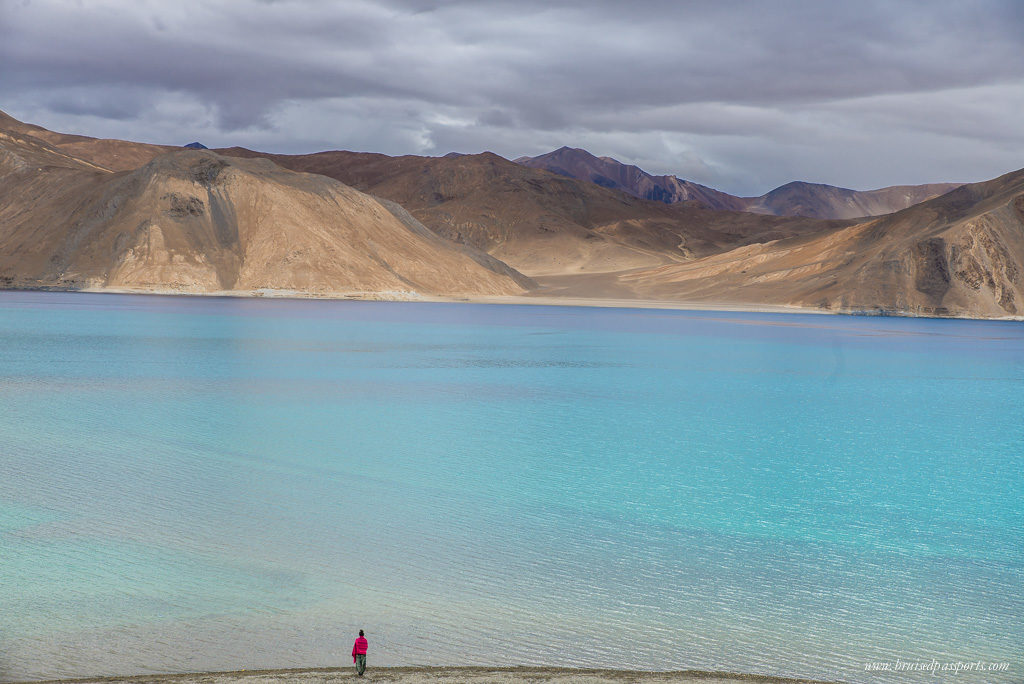 View of Pangong Lake from Pangong Inn