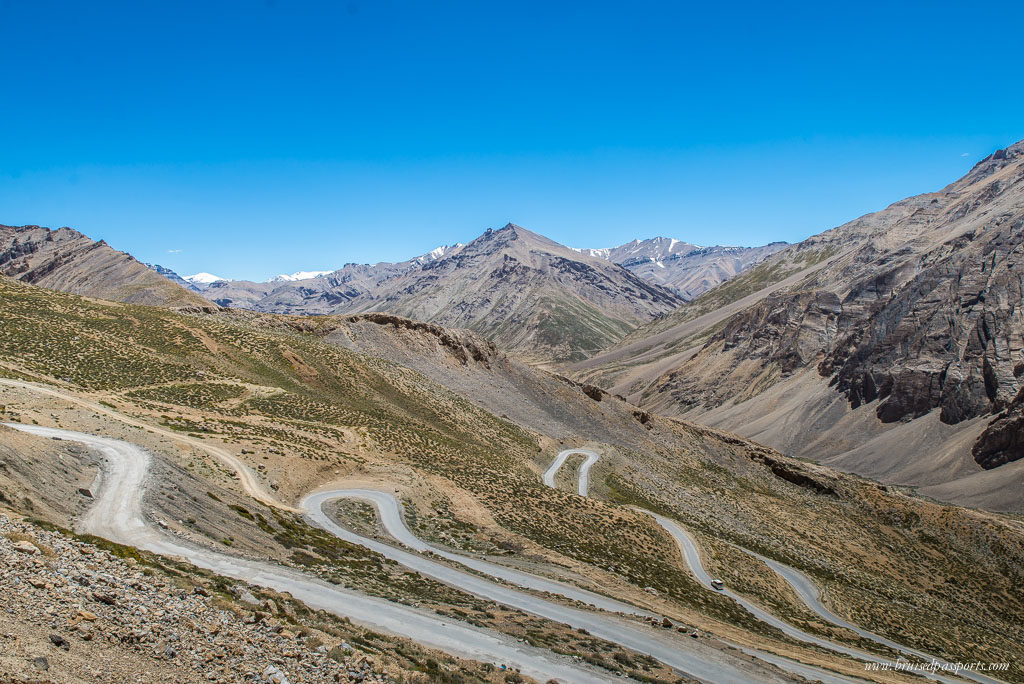 Gata Loops on Ladakh road trip drive from Leh to Manali