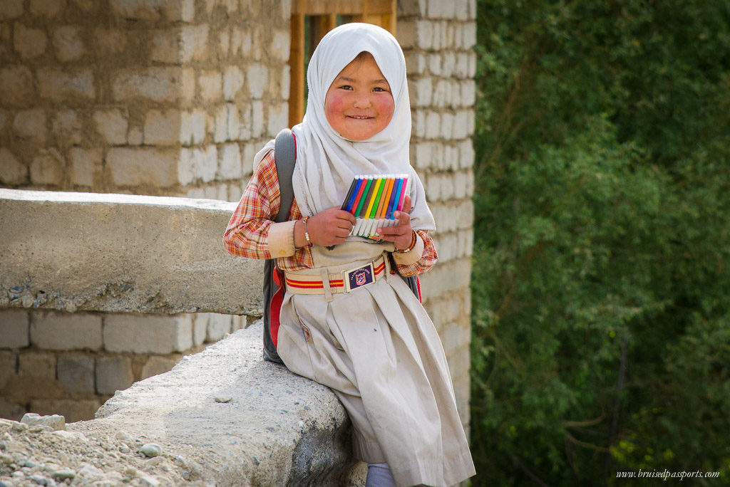 Awww! She was so happy to receive some stationery :-)