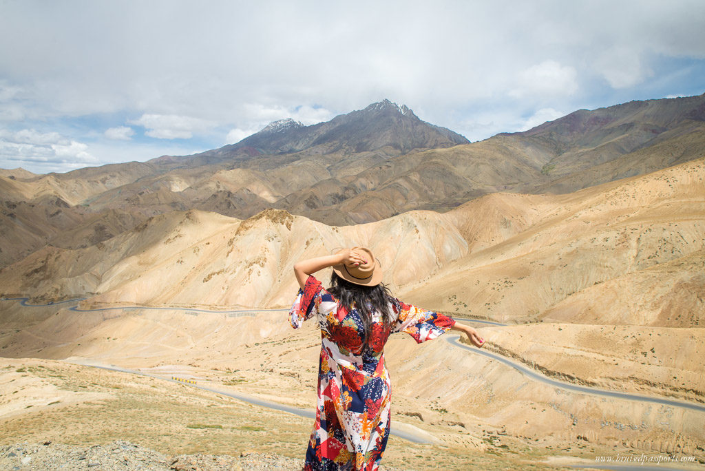 Ladakh road trip scenic road