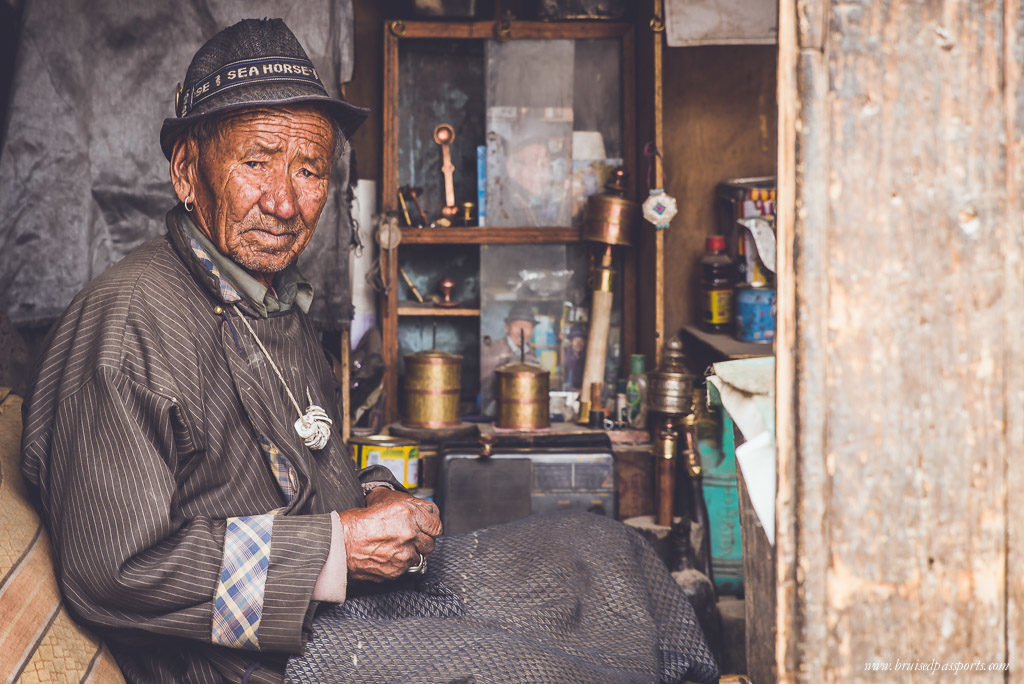 oldest living craftsmen in Leh