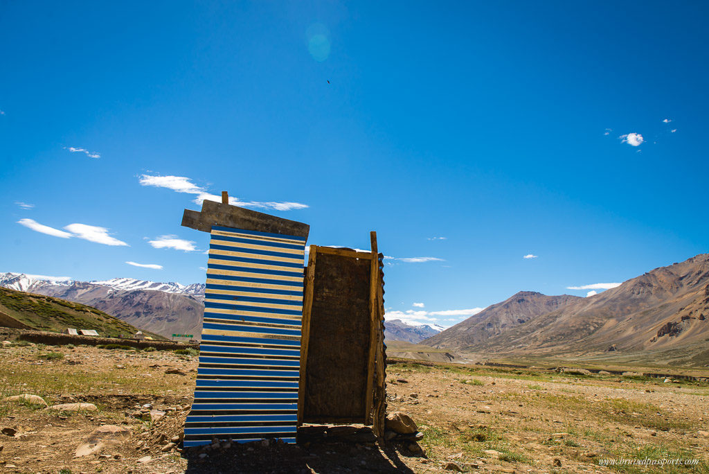 Public Toilets on this road trip look a bit like this - errrr ;-)