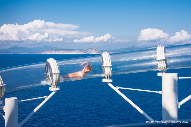 MSC Preziosa water slide