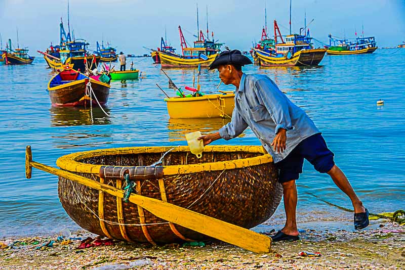 Mui Ne fishing village Vietnam