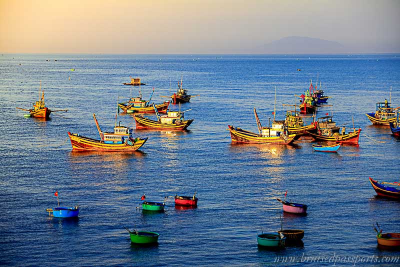 Mui Ne fishing village Vietnam