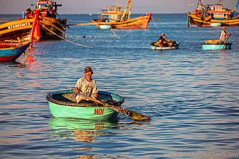 Mui Ne Fishing village Vietnam