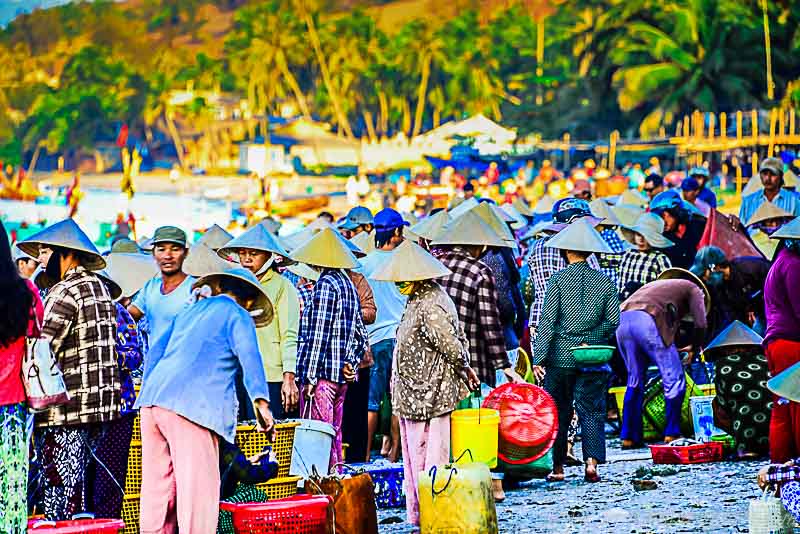 Mui Ne Fishing Village Vietnam 