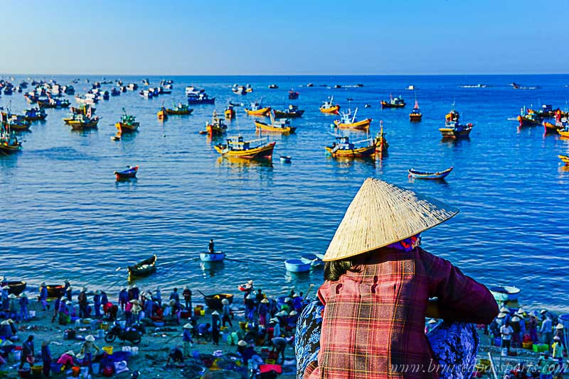 Mui Ne fishing village Vietnam