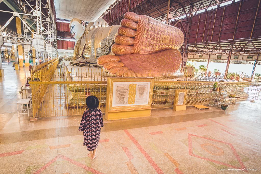 Visit Chaukhtatgyi Temple in Yangon if you're planning a trip to Myanmar