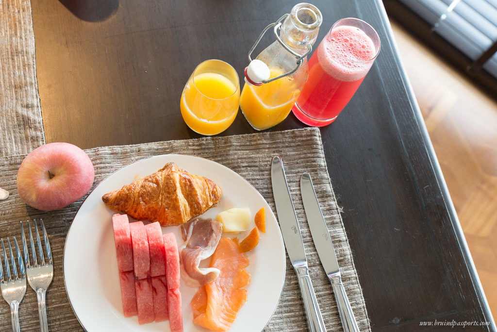 Myanmar The Strand Cruise breakfast