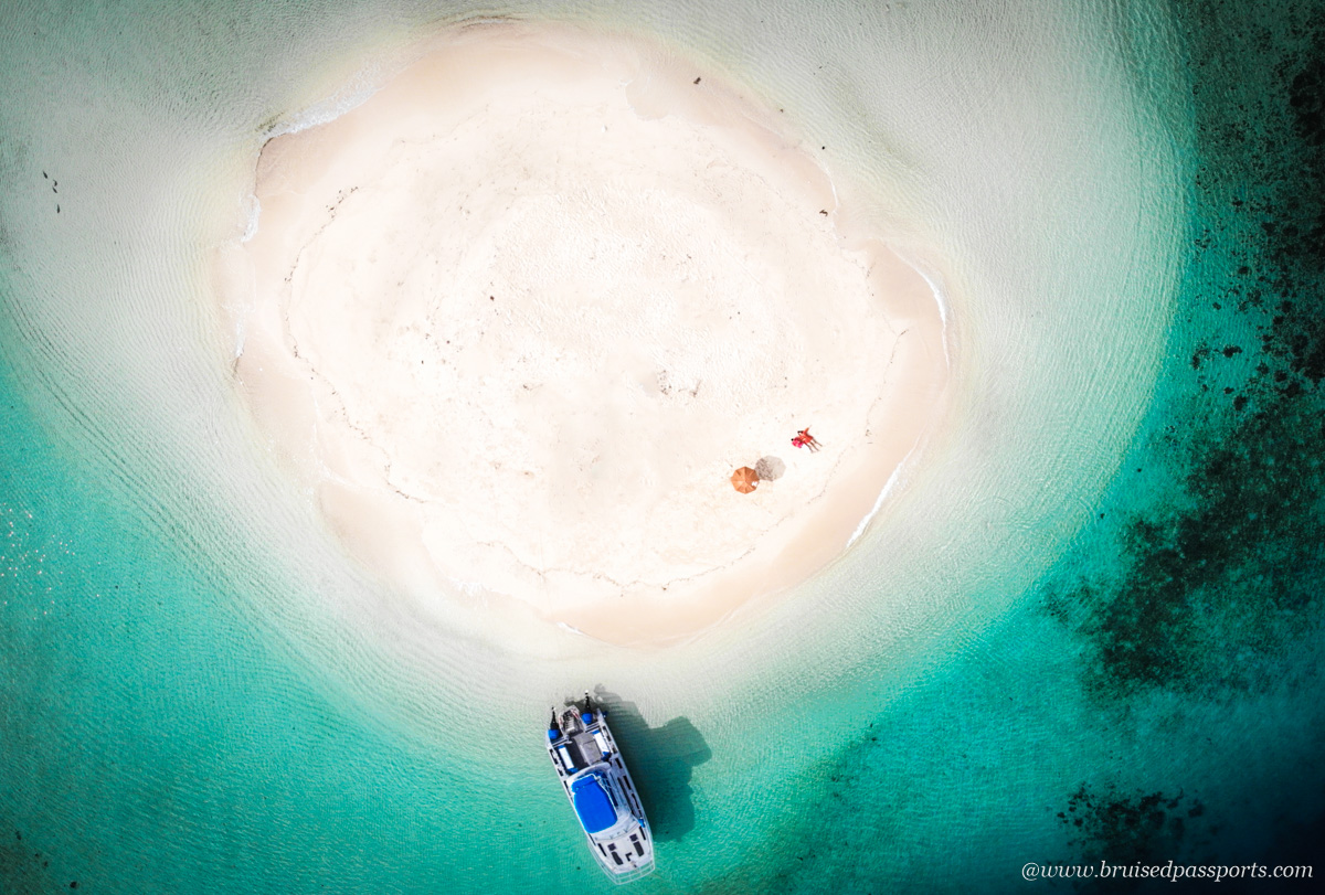 Sandbar picnic at Namale Resort and Spa Fiji