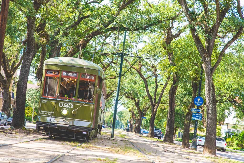 St. Charles tramway New Orleans