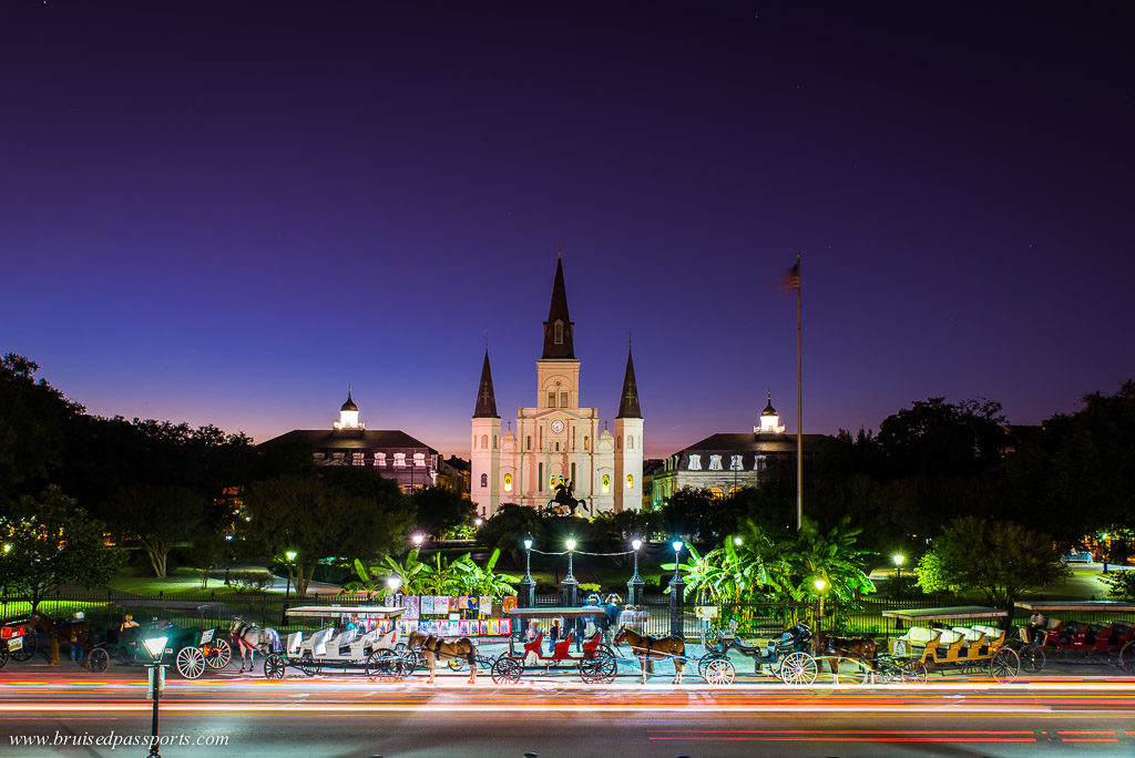 St. Louis Cathedral New Orleans Sunset