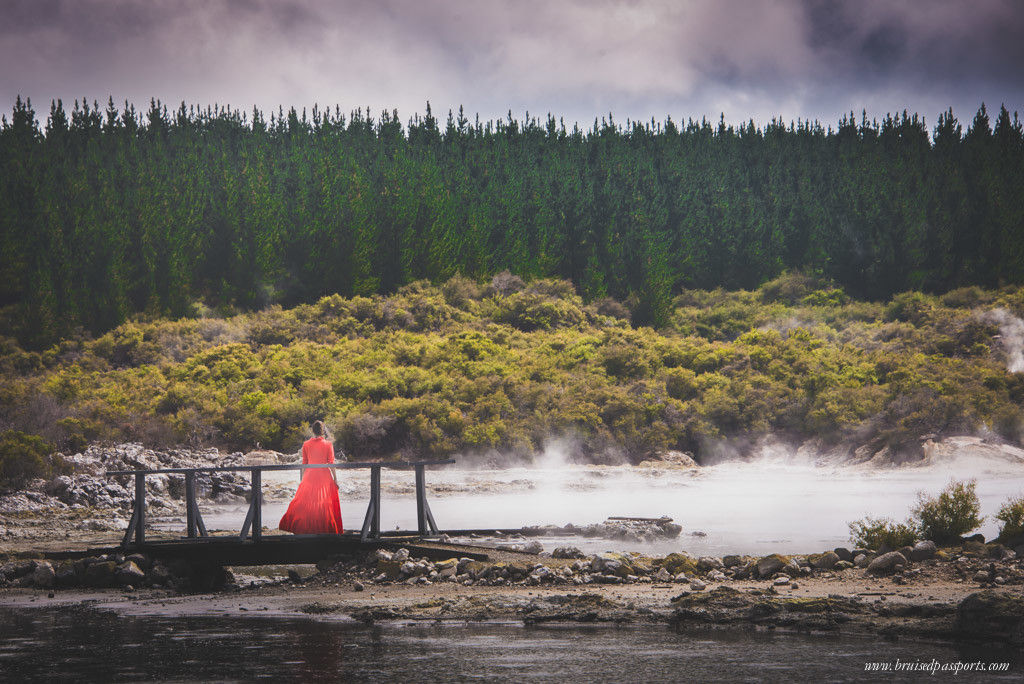 New Zealand Road Trip Itinerary rotorua geothermal park