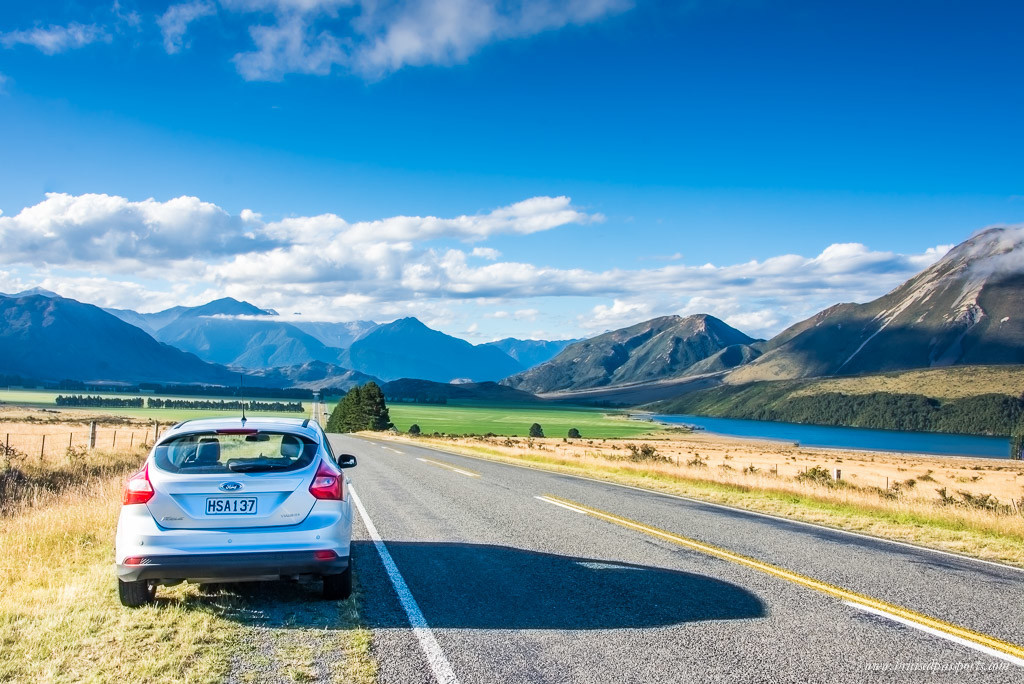 New Zealand Road Trip itinerary driving