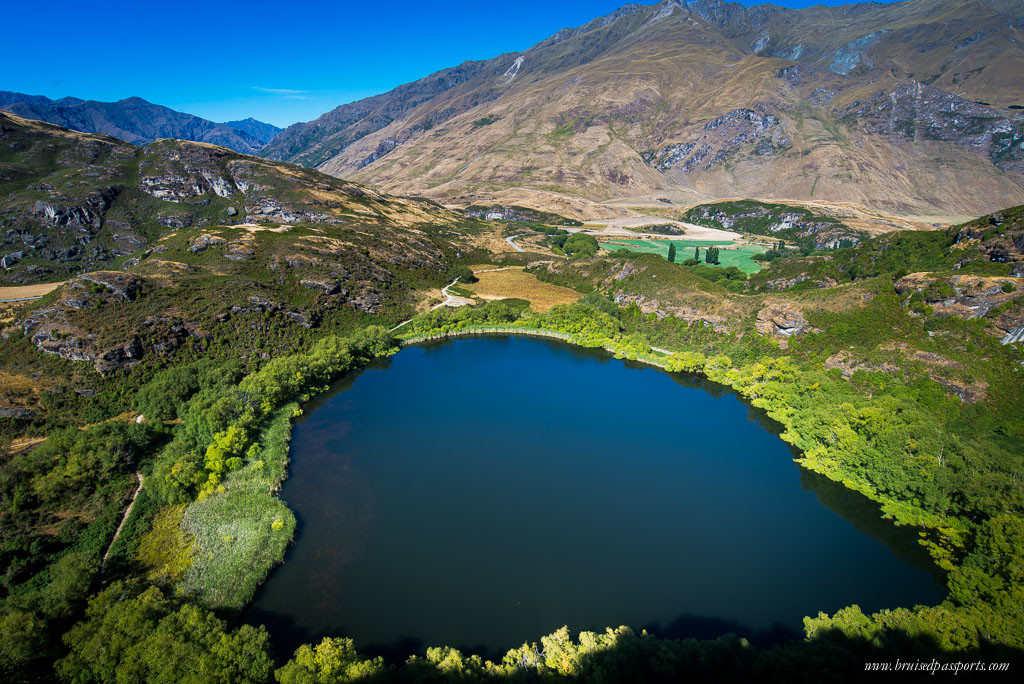 New Zealand road trip itinerary diamond lake wanaka