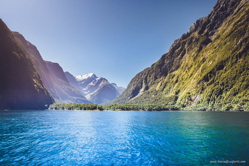 New Zealand Road Trip itinerary Milford Sound cruise