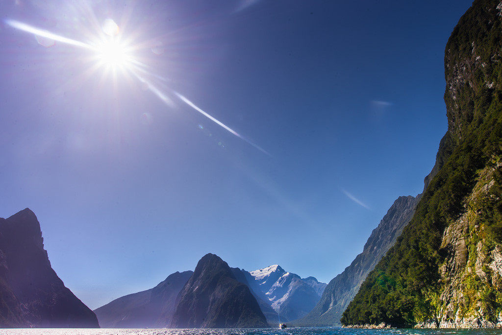 New Zealand Road Trip itinerary Milford Sound cruise