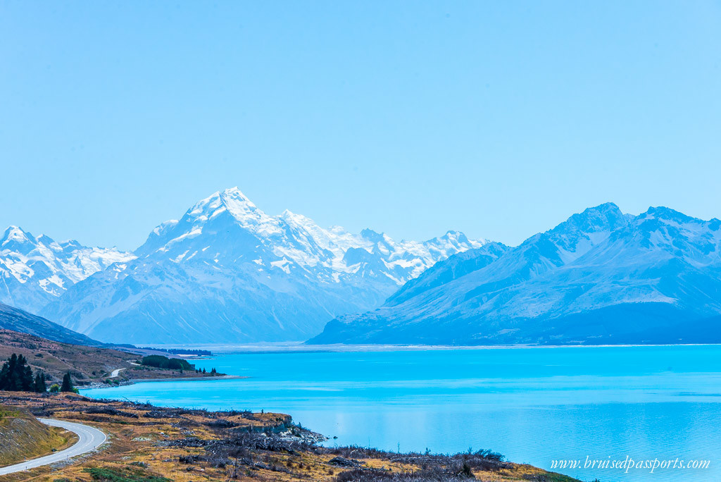 New Zealand Road Trip itinerary Lake Pukaki