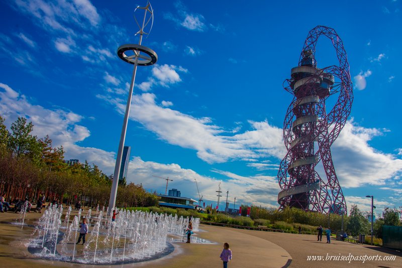 The area is right opposite the Olympic Park