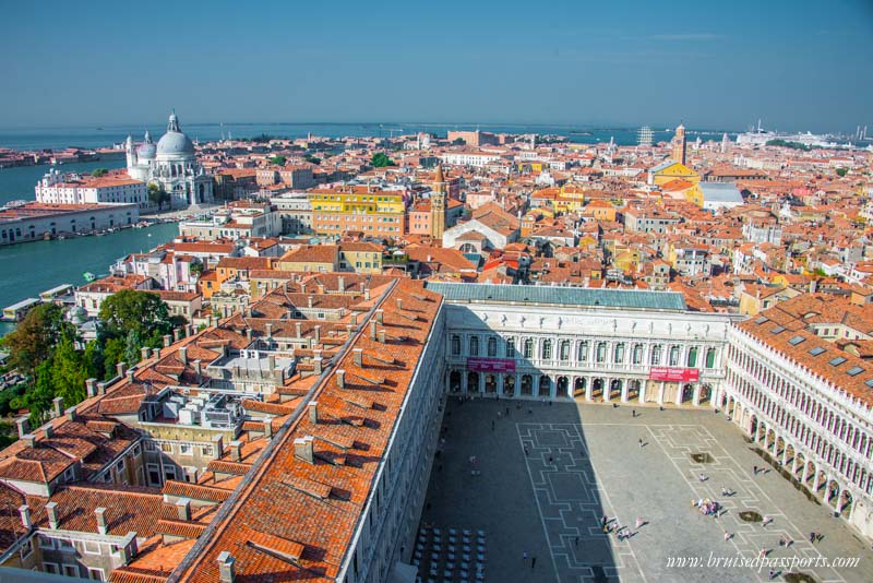 A panoramic view from San Marco's Bell Tower