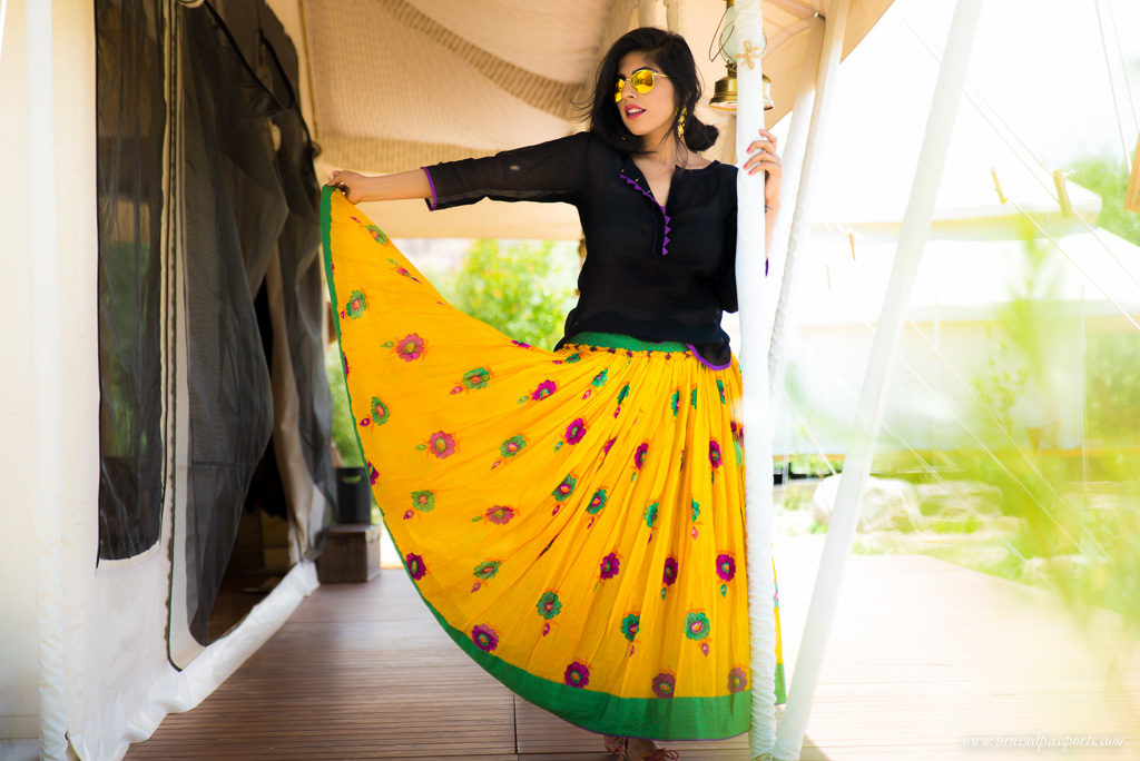 Decadent glamping days call for prancing in bohemian threads