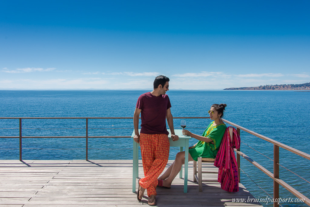 Lake Titicaca Peru travel fashion outfit