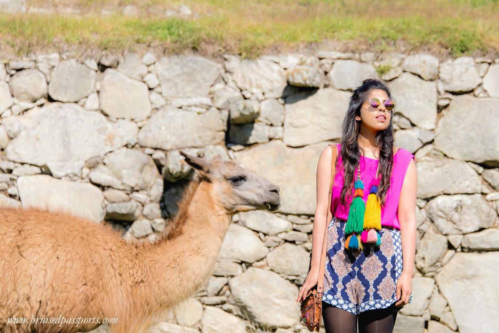 Machu Picchu peru bohemian travel fashion 