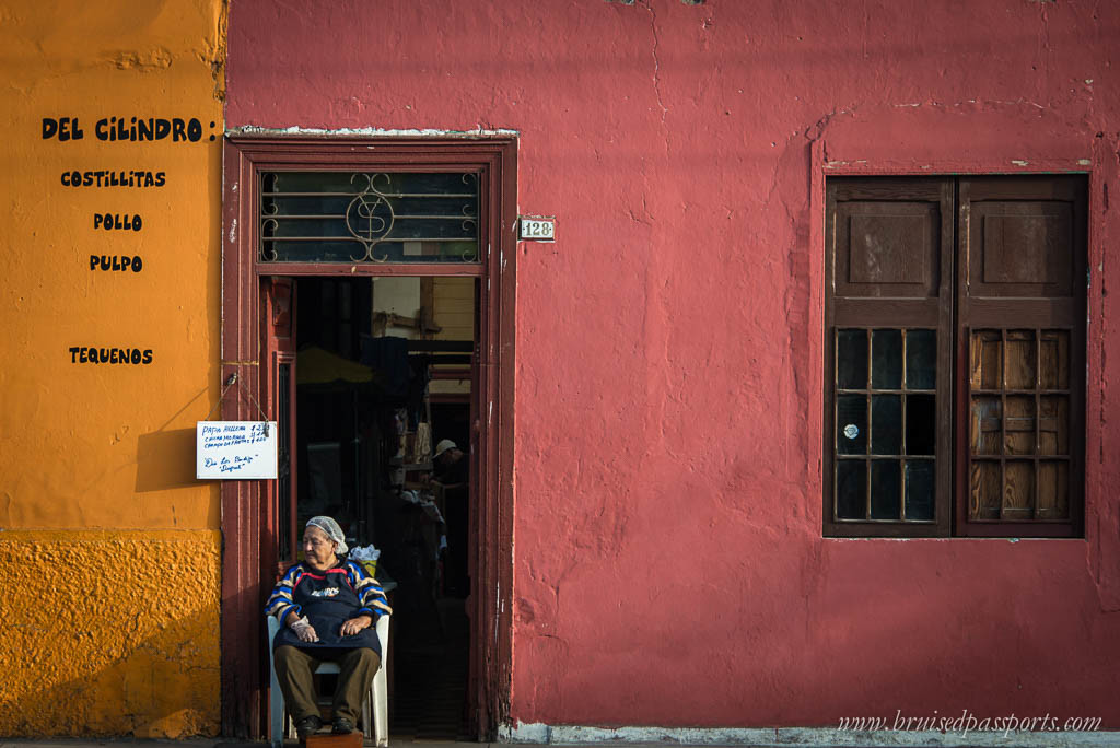 Cafe in bohemian Barranco lima