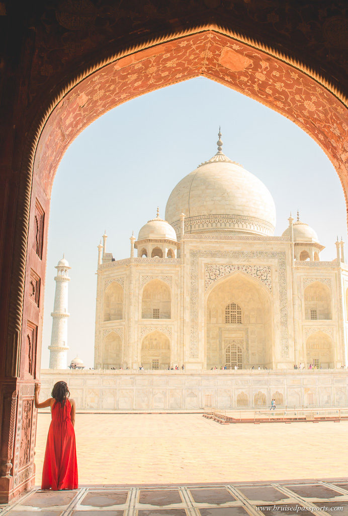 Taj Mahal mosque photograph