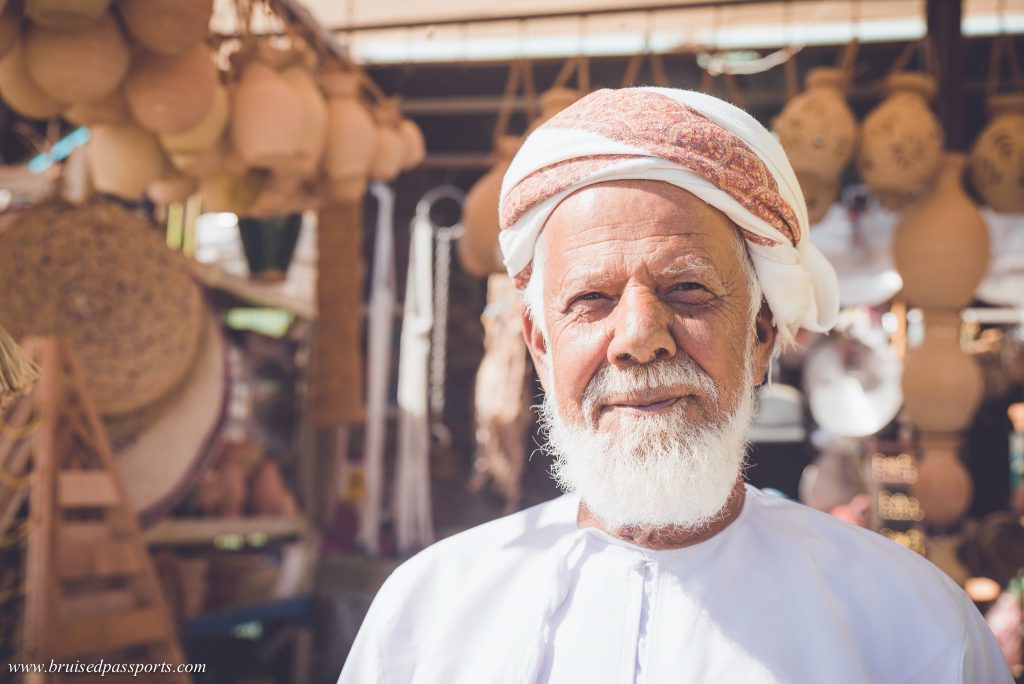 Local Omani Man in a souk