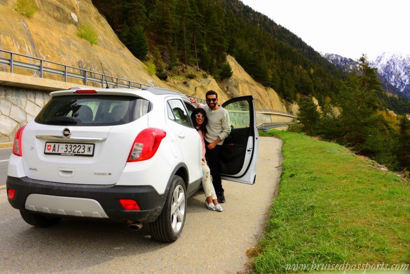 road trip in Switzerland