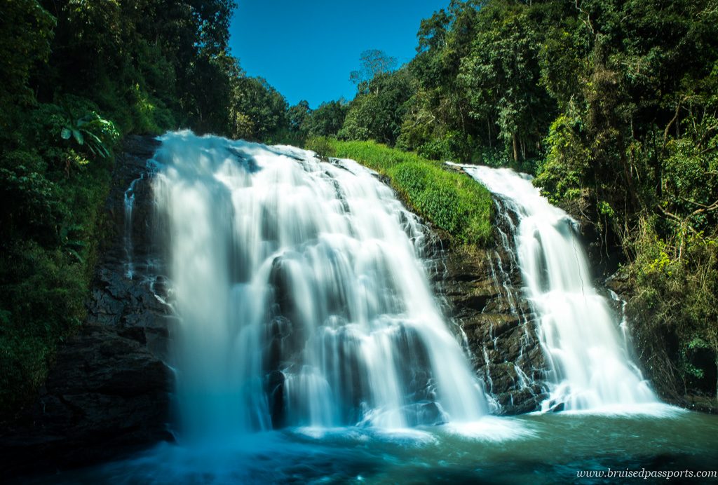 The iconic Abbey Falls in Coorg 