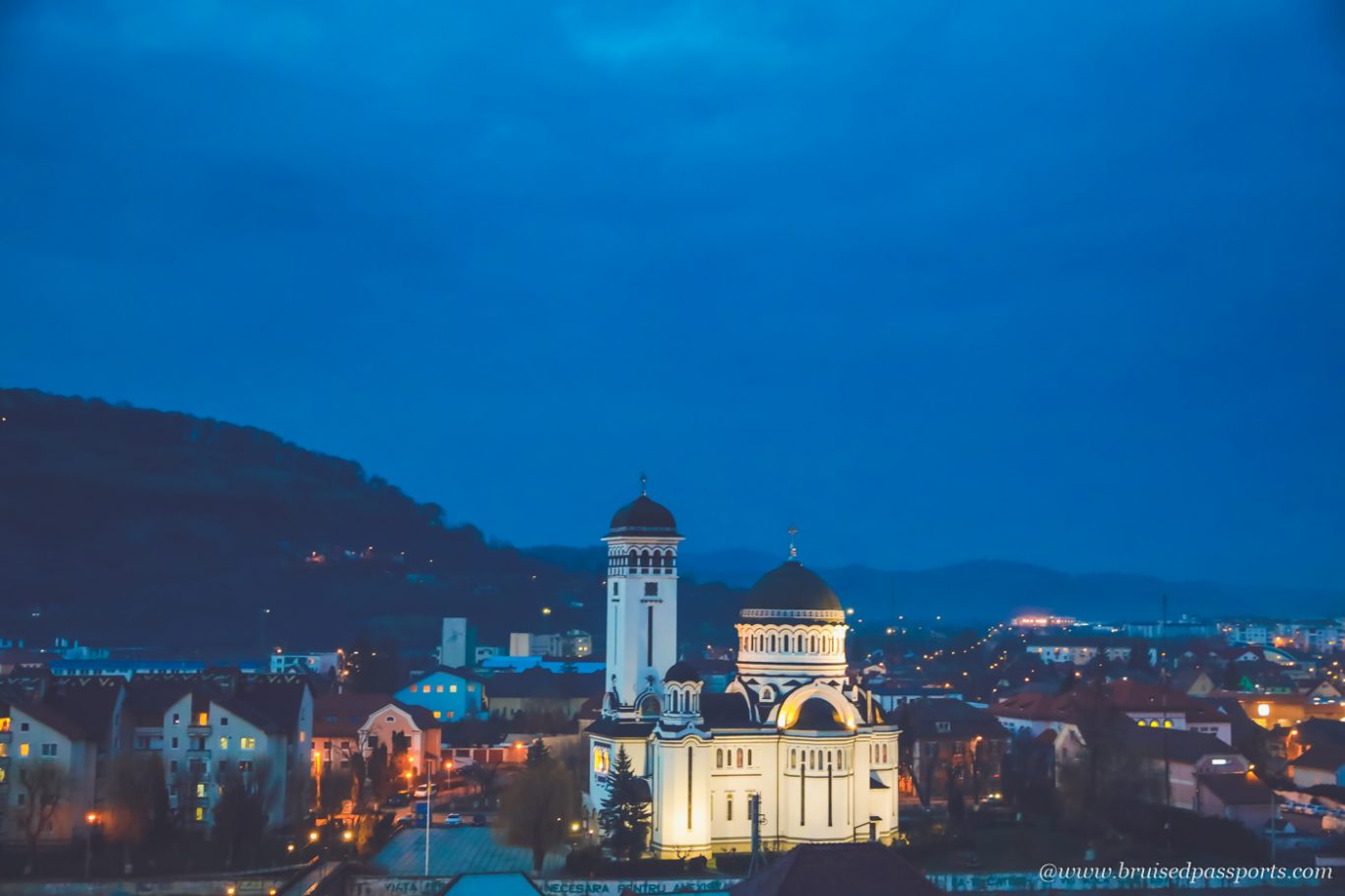 orthodox church in Sighisoara in Romania