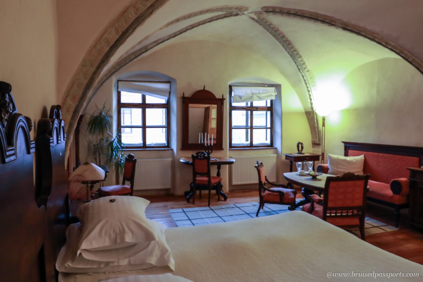 luxurious rooms at Fronius Residence in Sighisoara Romania