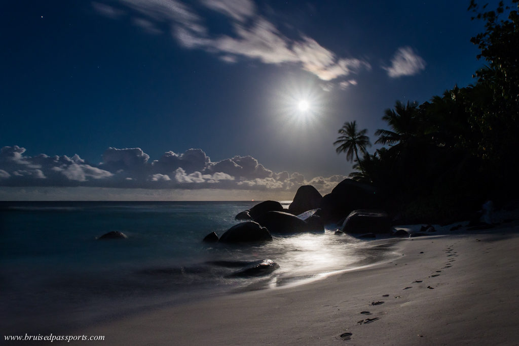 Hilton labriz beach at Silheoutte island