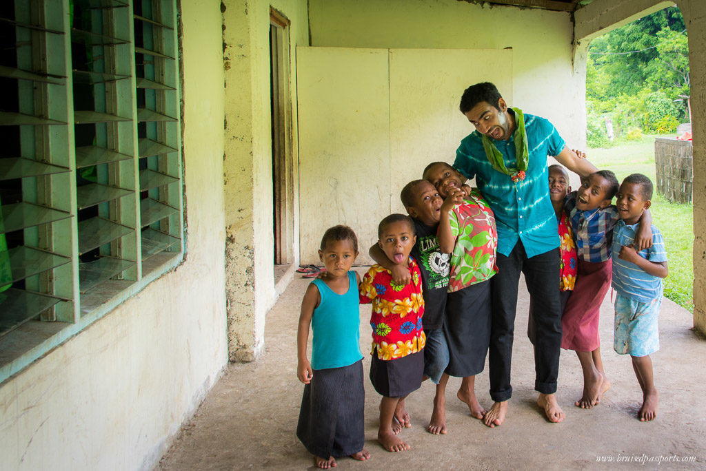 Fiji itinerary kids at sigatoka river safari