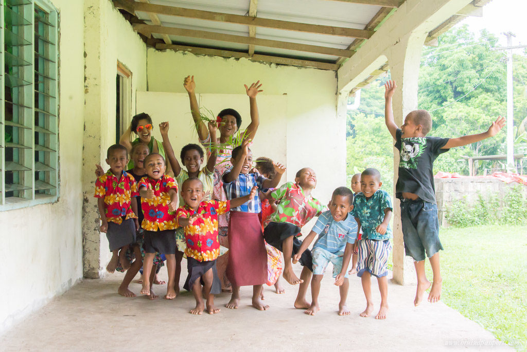 Visiting a tiny Fijian village with SIgatoka River Safari