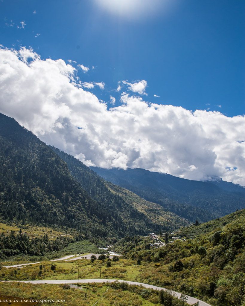 North Sikkim tour in a rental cab