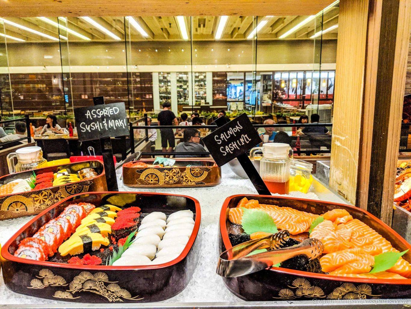 Seafood buffet at Hotel Jen Tanglin in Singapore